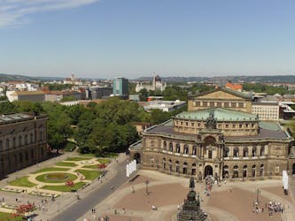 Dresden city tour with New Green Vault and Semper Opera visit